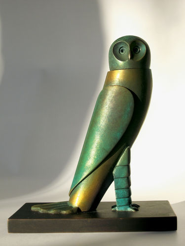 Paul Wunderlich, Kleine Eule, Bronze