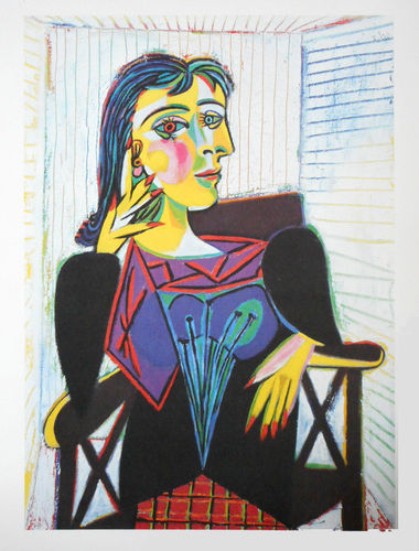 Pablo Picasso, Portrait Dora Maar, Limitiert, Rives-Bütten